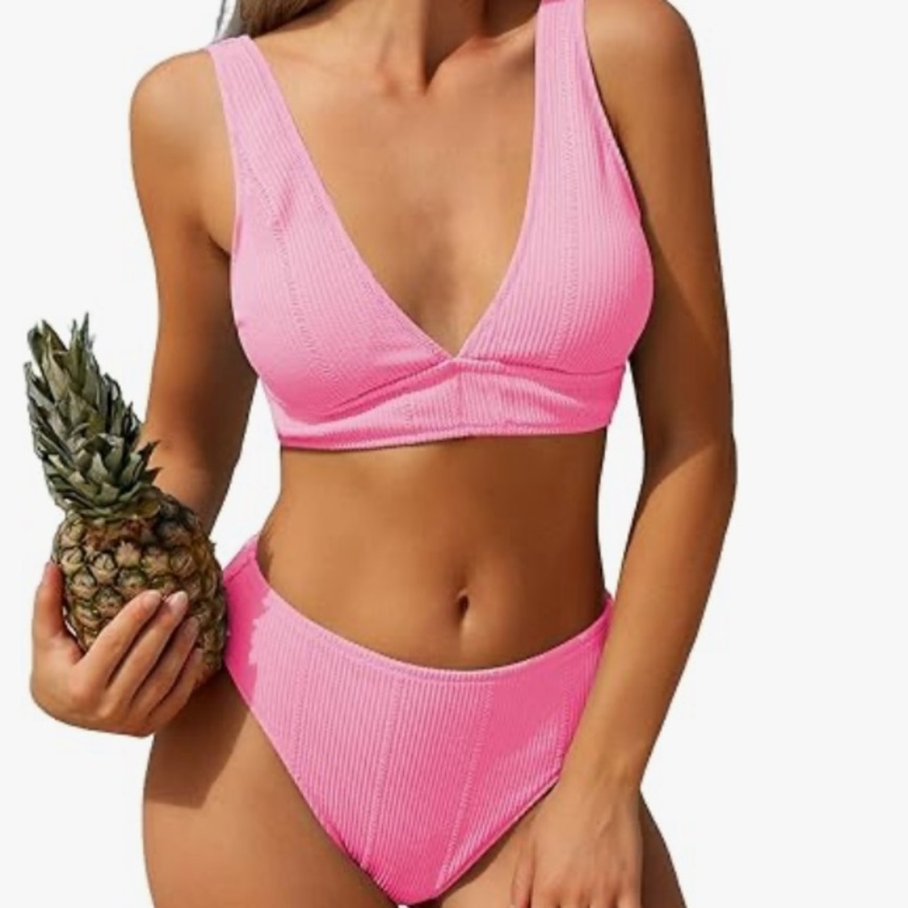 NWT pink bikini
